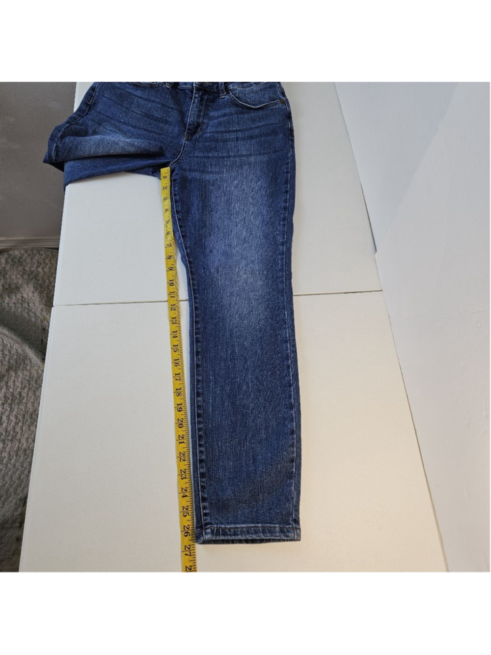 Judy Blue High Waisted Boyfriend Fit Blue Jeans Size 28 - Picture 13 of 13